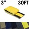 Electriduct Carpet Cable Cover, 30 ft L, 3 in W, 1 Channel, Nylon, Yellow CC-SC-3-30-YL - alternate 1